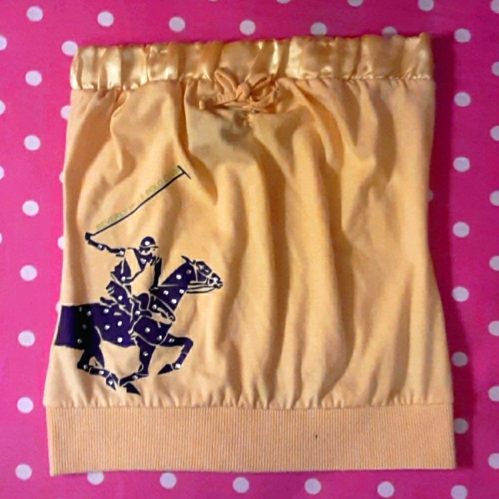 Polo Ralph Lauren Tube Top w/Rhinestones